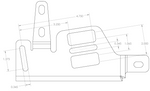 Load image into Gallery viewer, E90/E91/E92/E93 OEM Location Hydraulic Handbrake Mount
