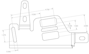 E90/E91/E92/E93 OEM Location Hydraulic Handbrake Mount